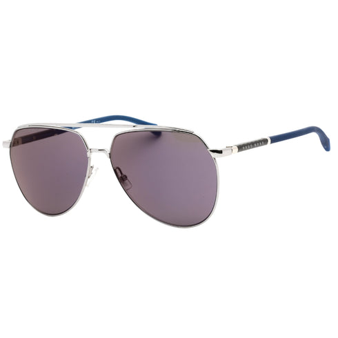 Hugo Boss BOSS 1130/S 06LB XT Ruthenium / Blue Sky Mirror Sunglasses One Size